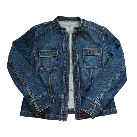 Stretch Denim Jacket - Picture 2 of 9